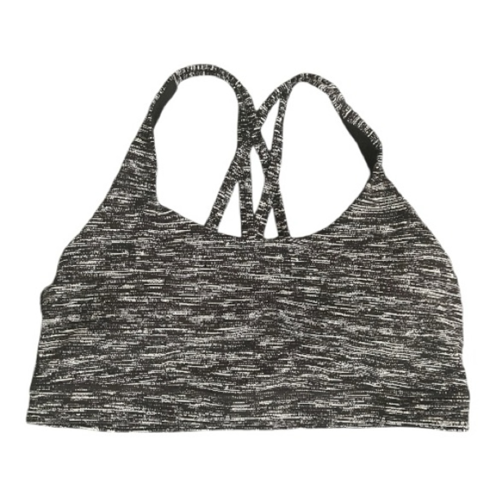 #009, CRZ Yoga Women's Black and White Sports Bra, size M/L